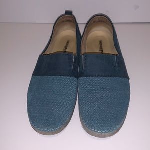 Weinbrenner Leather Slip-On Casual Sneakers Elin Blue 39